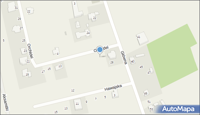 Rusiec, Orchidei, 5, mapa Rusiec