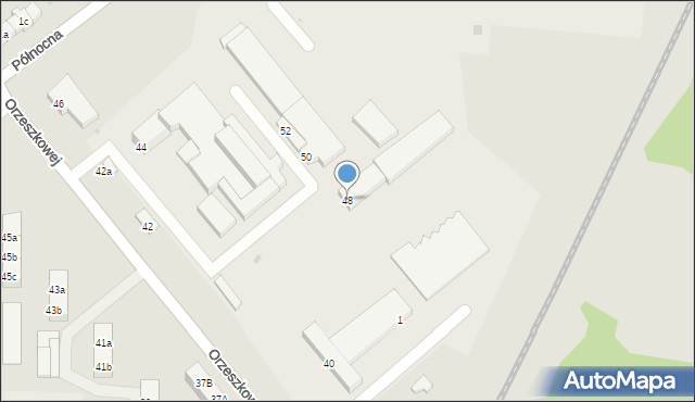 Rzepin, Orzeszkowej Elizy, 48, mapa Rzepin