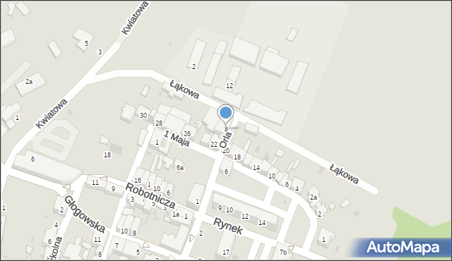 Ścinawa, Orla, 4, mapa Ścinawa