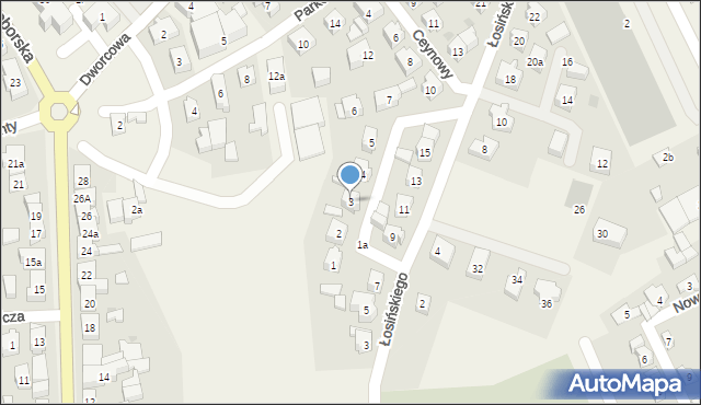 Sierakowice, Orzeszkowej Elizy, 3, mapa Sierakowice