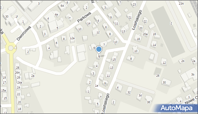 Sierakowice, Orzeszkowej Elizy, 5, mapa Sierakowice