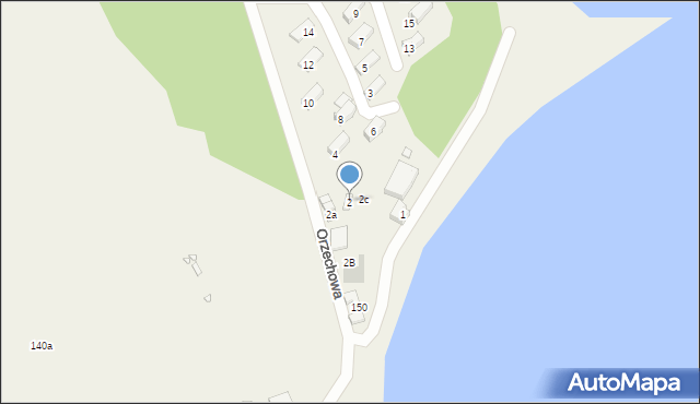 Skorochów, Orzechowa, 2, mapa Skorochów