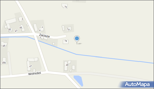 Skoroszyce, Orzechowa, 9e, mapa Skoroszyce