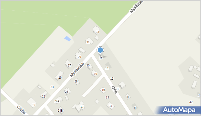 Sobin, Orla, 16, mapa Sobin