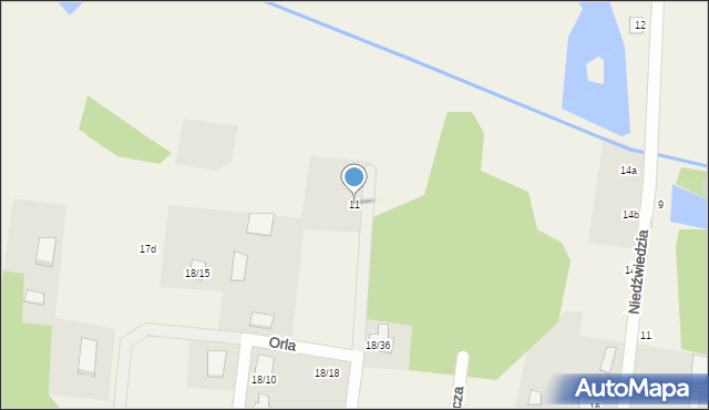 Sobolewo, Orla, 11, mapa Sobolewo
