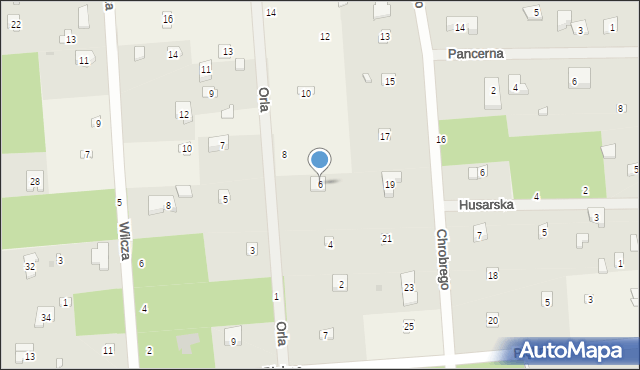 Sokolniki-Las, Orla, 6, mapa Sokolniki-Las