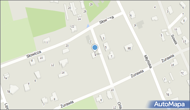 Solec Kujawski, Orla, 4, mapa Solec Kujawski