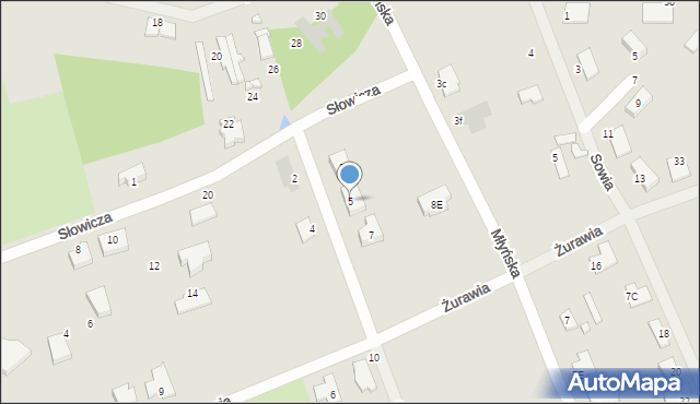 Solec Kujawski, Orla, 5, mapa Solec Kujawski