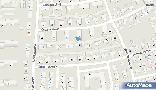 Starogard Gdański, Orzeszkowej Elizy, 19, mapa Starogard Gdański