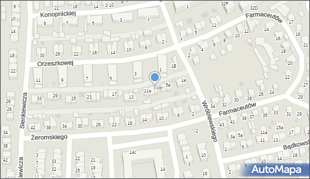 Starogard Gdański, Orzeszkowej Elizy, 9b, mapa Starogard Gdański