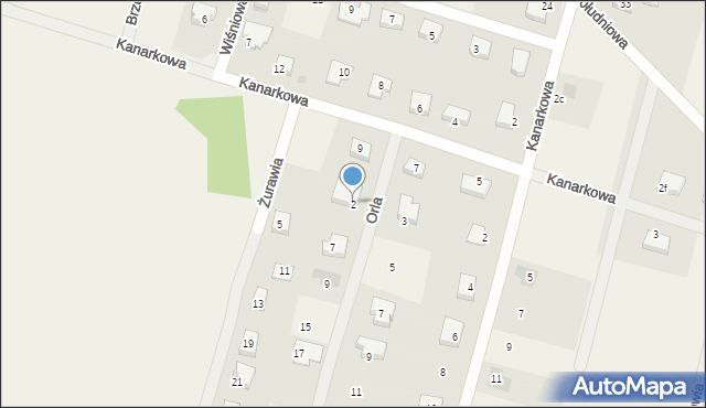 Sucha Górna, Orla, 2, mapa Sucha Górna