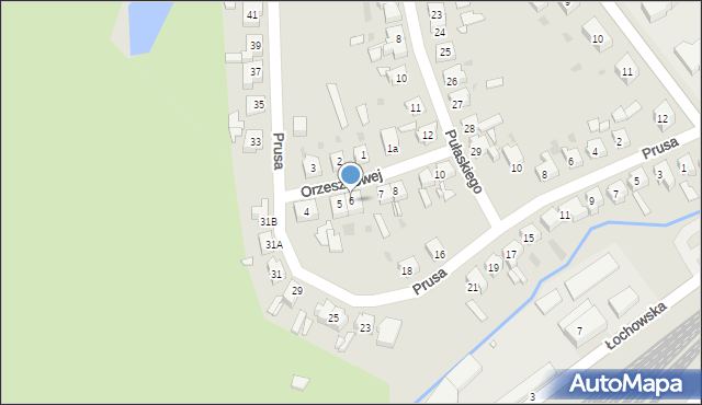 Sulechów, Orzeszkowej Elizy, 6, mapa Sulechów