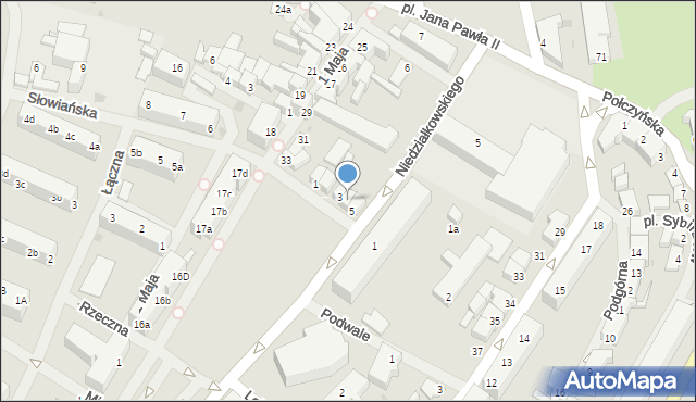 Świdwin, Orląt Lwowskich, 4, mapa Świdwin