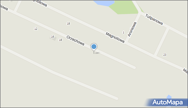 Świebodzice, Orzechowa, 24a, mapa Świebodzice