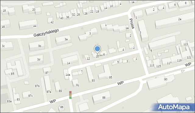 Świecie, Orzeszkowej Elizy, 10, mapa Świecie