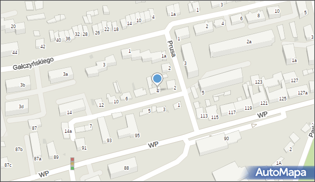 Świecie, Orzeszkowej Elizy, 4, mapa Świecie