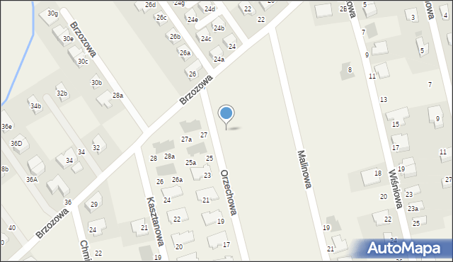 Szczodre, Orzechowa, 26, mapa Szczodre