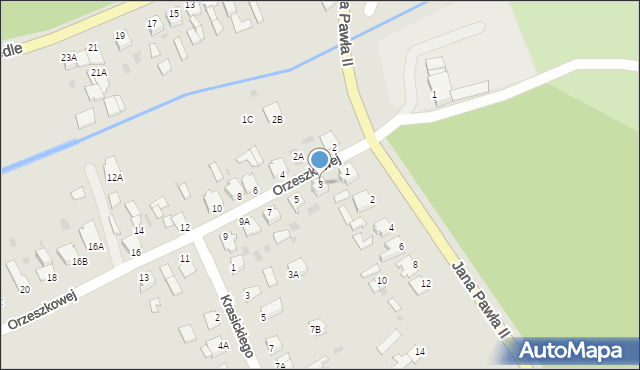 Szubin, Orzeszkowej Elizy, 3, mapa Szubin