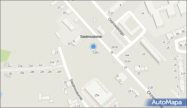 Tomaszów Mazowiecki, Orzeszkowej Elizy, 29, mapa Tomaszów Mazowiecki