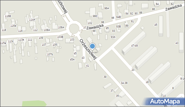 Tomaszów Mazowiecki, Orzeszkowej Elizy, 40, mapa Tomaszów Mazowiecki