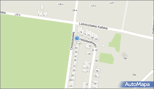 Wągrowiec, Orzeszkowej Elizy, 54, mapa Wągrowiec