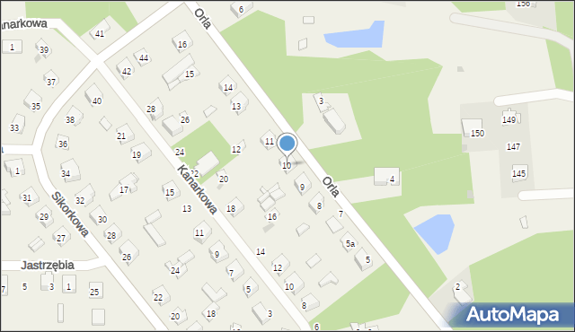 Wronowice, Orla, 10, mapa Wronowice