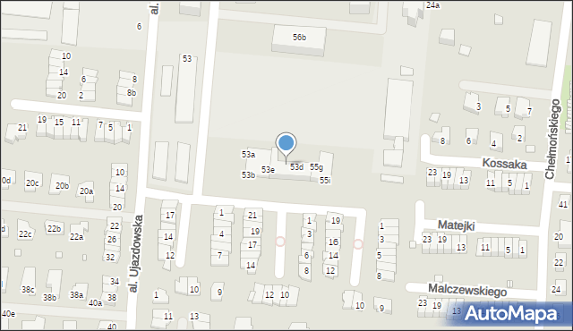 Zgorzelec, Orzeszkowej Elizy, 55b, mapa Zgorzelec