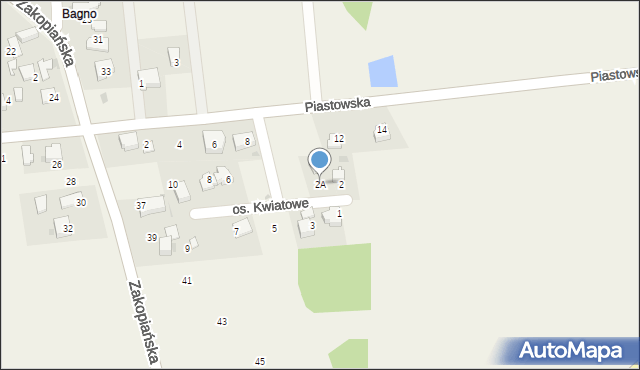 Babice, Osiedle Kwiatowe, 2A, mapa Babice