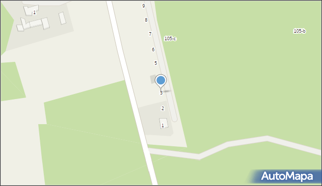 Bartodzieje, Osiedle Runianka, 3, mapa Bartodzieje