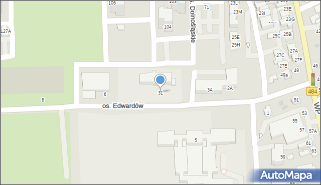 Bełchatów, Osiedle Edwardów, 31, mapa Bełchatów