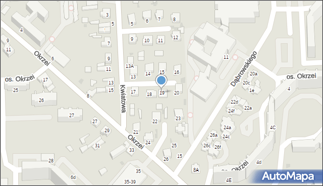 Bełchatów, Osiedle Konopnickiej Marii, 19, mapa Bełchatów