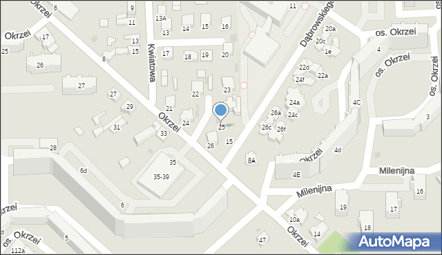 Bełchatów, Osiedle Konopnickiej Marii, 25, mapa Bełchatów