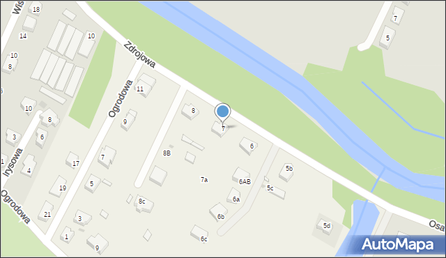 Brodniki, Osada Zdrój, 7, mapa Brodniki