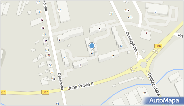 Buk, Osiedle 700-lecia Miasta, 4, mapa Buk