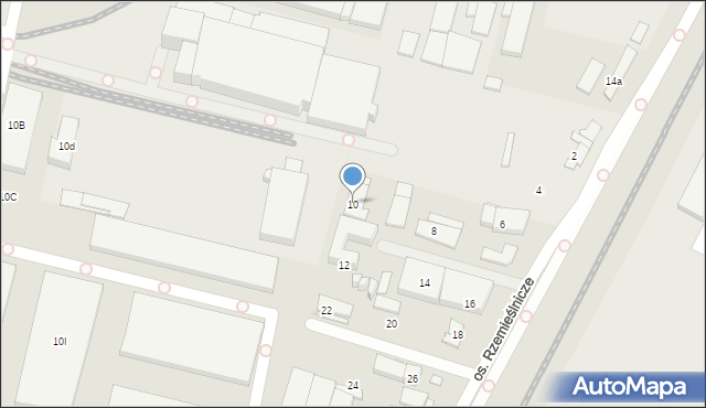 Bydgoszcz, Osiedle Rzemieślnicze, 10, mapa Bydgoszczy