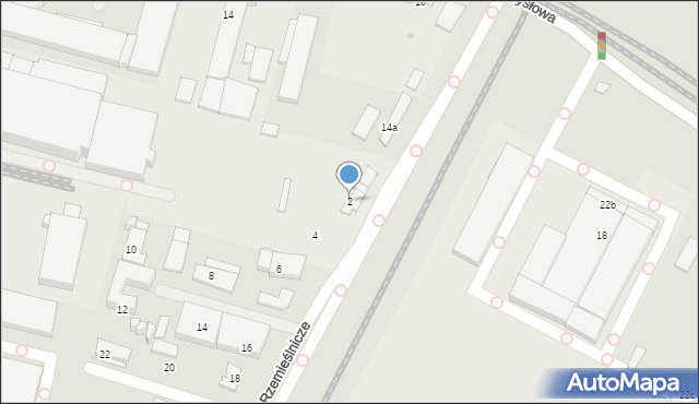 Bydgoszcz, Osiedle Rzemieślnicze, 2, mapa Bydgoszczy