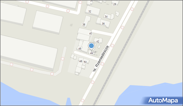 Bydgoszcz, Osiedle Rzemieślnicze, 44, mapa Bydgoszczy