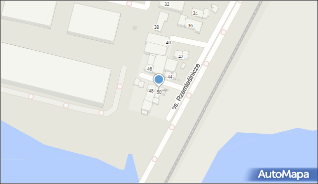 Bydgoszcz, Osiedle Rzemieślnicze, 50, mapa Bydgoszczy