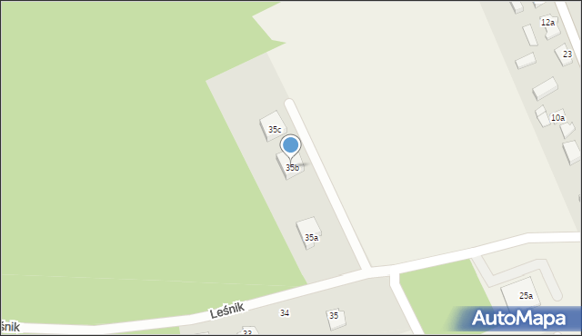 Cewice, Osiedle Młodych, 35b, mapa Cewice