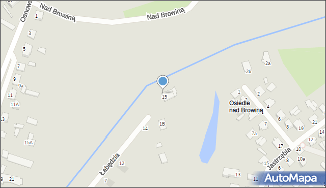 Chełmno, Osiedle Nad Browiną, 1, mapa Chełmno