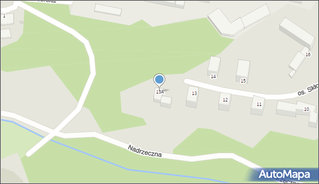 Chełmno, Osiedle Skłodowskiej-Curie Marii, 13A, mapa Chełmno