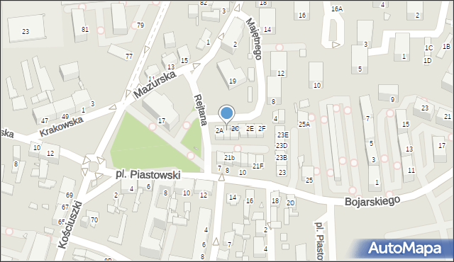 Chorzów, Osiedle Parkowe, 2, mapa Chorzów