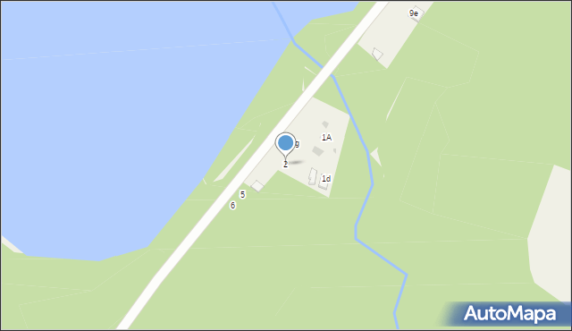 Chrzypsko Małe, Osiedle Dębówiec, 2, mapa Chrzypsko Małe