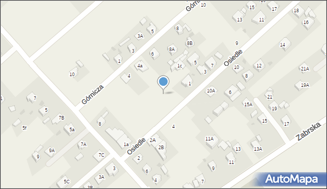 Chudów, Osiedle, 1e, mapa Chudów