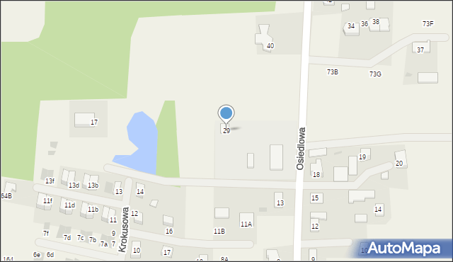 Ciecierzyce, Osiedlowa, 29, mapa Ciecierzyce