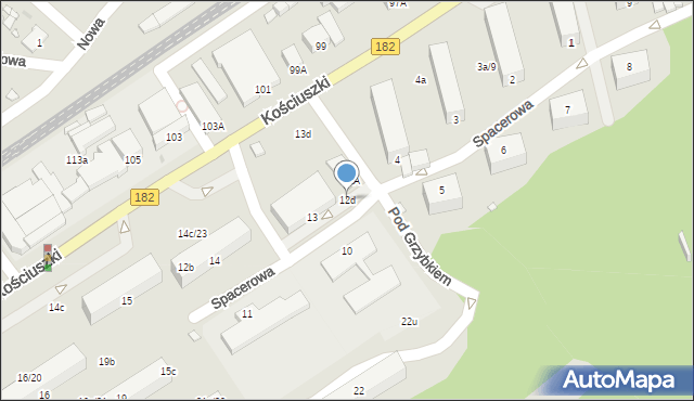 Czarnków, Osiedle Parkowe, 12d, mapa Czarnków