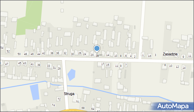 Czermno, Osnowa, 18, mapa Czermno