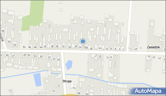 Czermno, Osnowa, 22, mapa Czermno