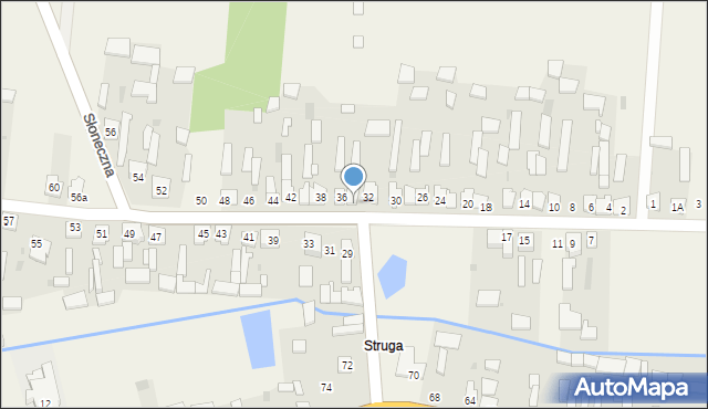 Czermno, Osnowa, 34, mapa Czermno