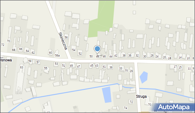Czermno, Osnowa, 48, mapa Czermno
